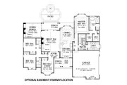 European Style House Plan - 4 Beds 3 Baths 2485 Sq/Ft Plan #929-25 