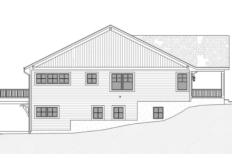 Dream House Plan - Exterior - Other Elevation for Ranch House Plan #901-157 - 3 bed, 2.5 bath