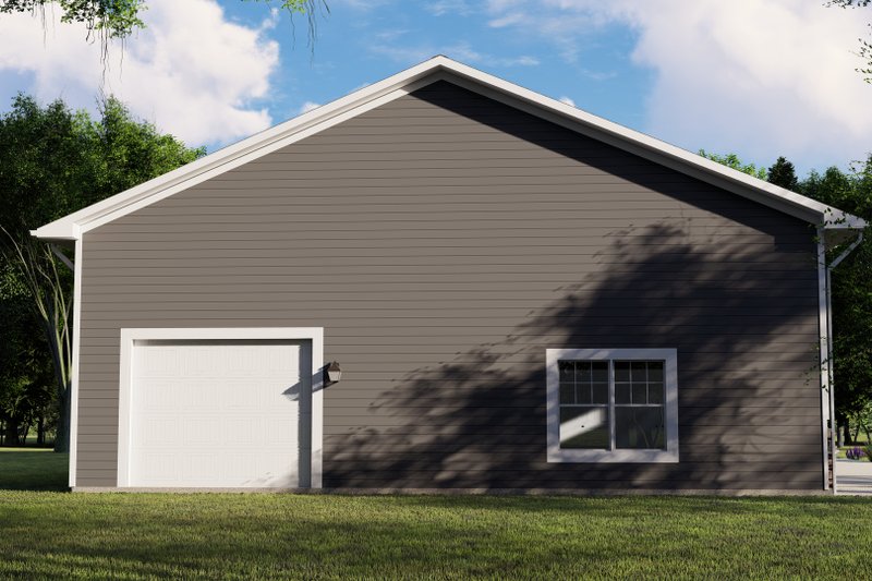 House Blueprint - Exterior - Other Elevation 1 for Country House Plan #1064-74 - 1 bed, 1.5 bath