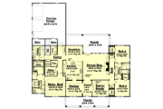 Southern Style House Plan - 4 Beds 2.5 Baths 2900 Sq/Ft Plan #430-37 