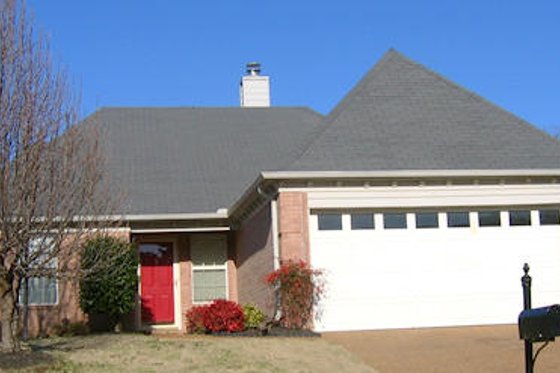 Exterior - Front Elevation for European House Plan #81-13779 - 3 bed, 2 bath