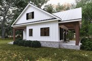 Farmhouse Style House Plan - 1 Beds 1 Baths 871 Sq/Ft Plan #1094-28 Exterior 