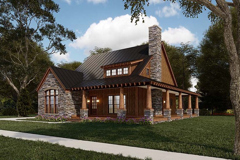 Dream House Plan - Craftsman Exterior - Other Elevation Plan #923-178