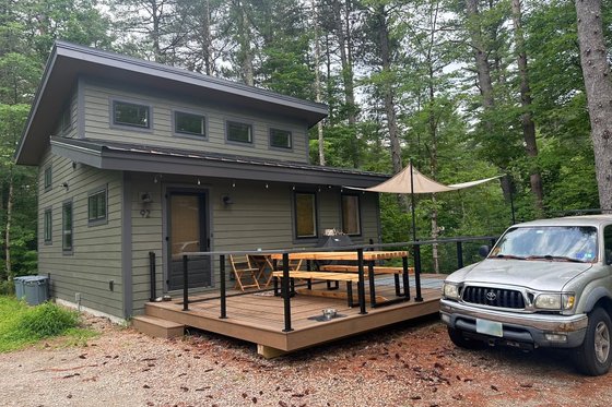 Exterior - Front Elevation 3 for Contemporary House Plan #932-1158 - 1 bed, 1 bath