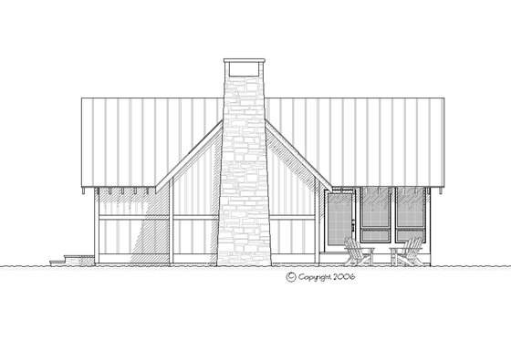Exterior - Other Elevation for Farmhouse House Plan #901-8 - 3 bed, 2.5 bath