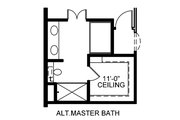 Craftsman Style House Plan - 3 Beds 2 Baths 1878 Sq/Ft Plan #20-2348 
