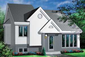 Traditional Exterior - Front Elevation Plan #25-188