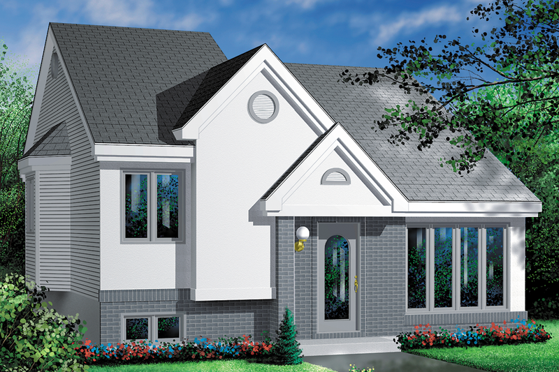 Traditional Style House Plan - 2 Beds 1 Baths 949 Sq/Ft Plan #25-188