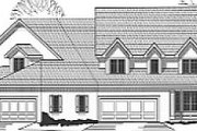 Traditional Style House Plan - 6 Beds 5.5 Baths 5415 Sq/Ft Plan #67-626 