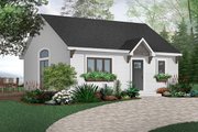 Cottage Style House Plan - 1 Beds 1 Baths 784 Sq/Ft Plan #23-113 