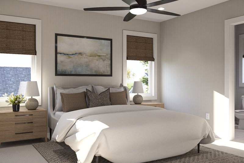 Dream House Plan - Interior - Master Bedroom for Traditional House Plan #455-671 - 3 bed, 2.5 bath