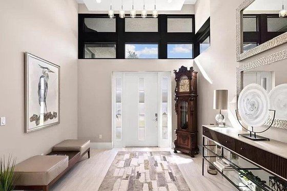 Interior - Entry for Contemporary House Plan #548-36 - 3 bed, 3.5 bath