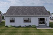 Farmhouse Style House Plan - 3 Beds 2 Baths 1787 Sq/Ft Plan #455-596 