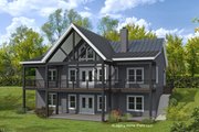 Southern Style House Plan - 2 Beds 2 Baths 1485 Sq/Ft Plan #932-775 