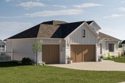 European Style House Plan - 3 Beds 2 Baths 1913 Sq/Ft Plan #455-426 