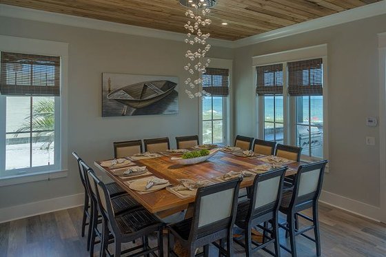 Interior - Dining Room for Beach House Plan #901-114 - 4 bed, 3 bath