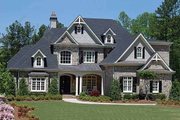 European Style House Plan - 5 Beds 4.5 Baths 4496 Sq/Ft Plan #54-163 