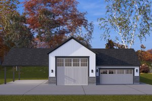 Farmhouse Exterior - Front Elevation Plan #1060-322
