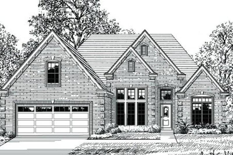 Traditional Style House Plan - 3 Beds 2 Baths 2042 Sq/Ft Plan #424-302