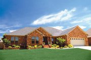 Traditional Style House Plan - 4 Beds 2.5 Baths 2107 Sq/Ft Plan #17-146 