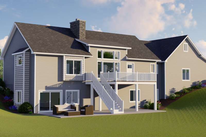Architectural House Design - Exterior - Rear Elevation for Barndominium House Plan #1064-31 - 1 bed, 1.5 bath