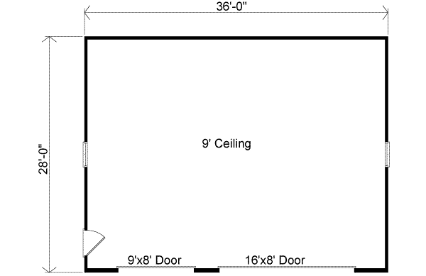 Home Plan - Traditional Floor Plan - Main Floor Plan #22-454