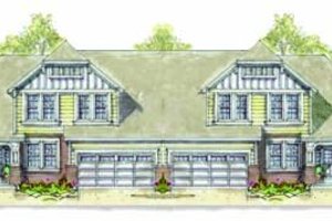Cottage Exterior - Front Elevation Plan #20-1353
