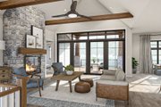 Beach Style House Plan - 2 Beds 2 Baths 2338 Sq/Ft Plan #455-534 