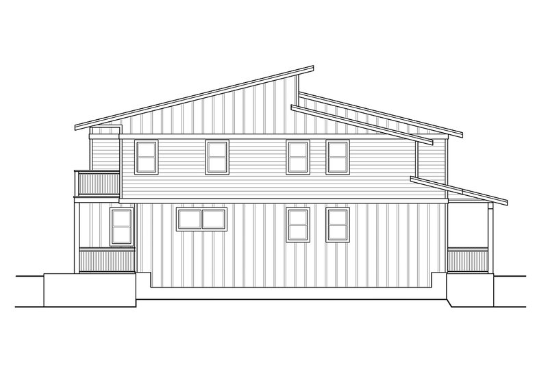 Dream House Plan - Exterior - Other Elevation for Contemporary House Plan #124-1365 - 6 bed, 5 bath