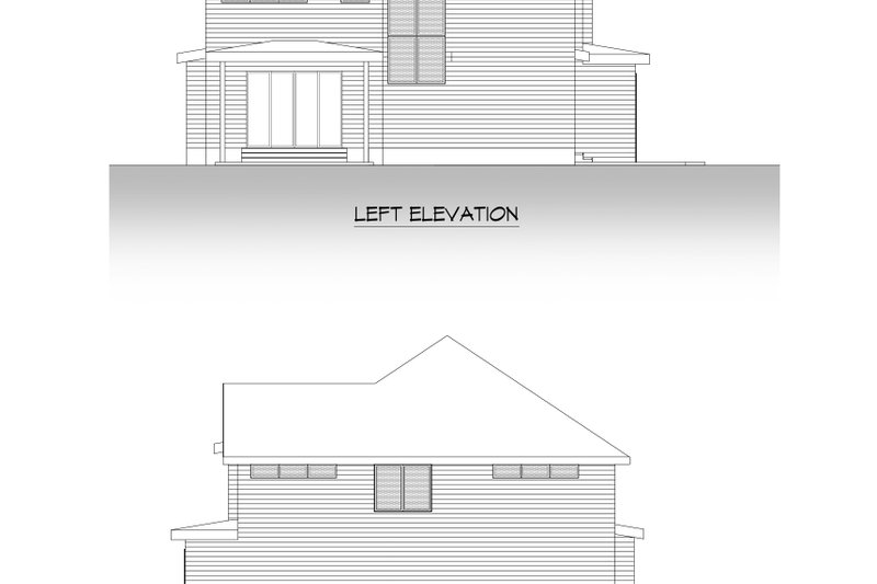 Dream House Plan - Exterior - Other Elevation 3 for Contemporary House Plan #1066-204 - 5 bed, 3 bath