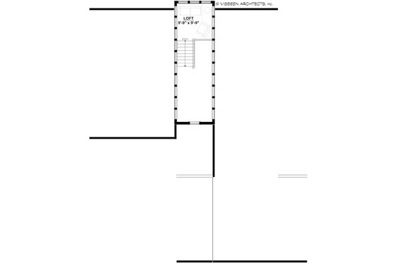 Floor Plan - Upper Floor for Modern House Plan #928-351 - 4 bed, 3.5 bath