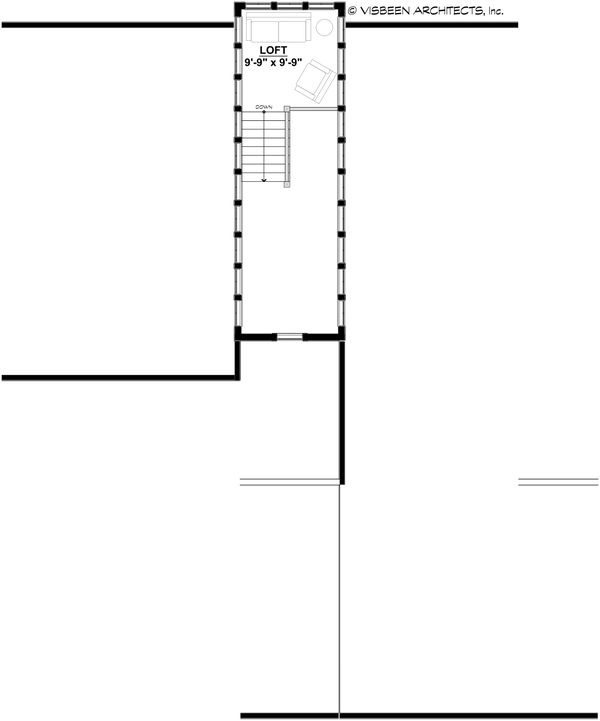Dream House Plan - Modern Floor Plan - Upper Floor Plan #928-351