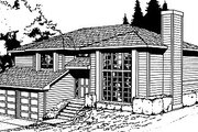 Traditional Style House Plan - 4 Beds 3 Baths 1143 Sq/Ft Plan #87-301 