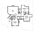 European Style House Plan - 4 Beds 3.5 Baths 2768 Sq/Ft Plan #310-873 