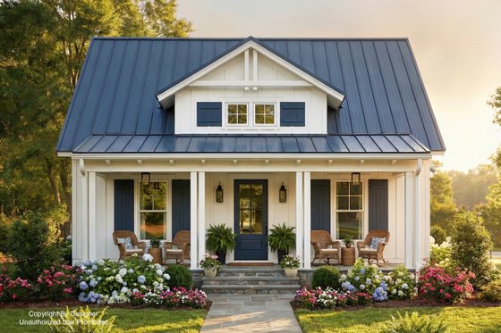 Small Farmhouse Plan