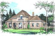 European Style House Plan - 4 Beds 3 Baths 3690 Sq/Ft Plan #15-291 