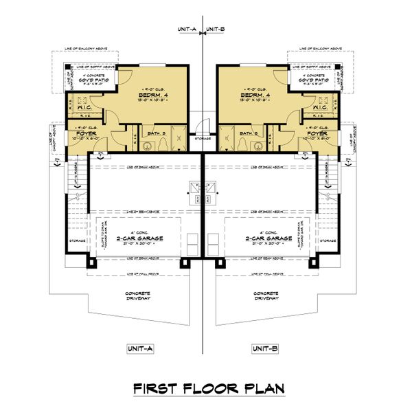 Architectural House Design - Contemporary Floor Plan - Main Floor Plan #1066-119