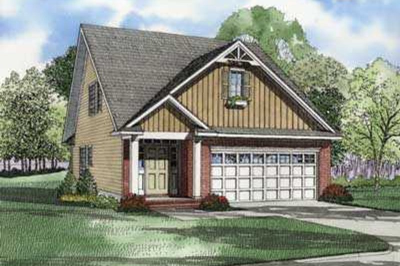 Dream House Plan - Traditional Exterior - Front Elevation Plan #17-426
