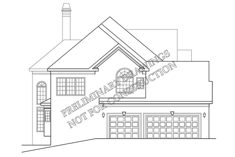 Architectural House Design - Left Side