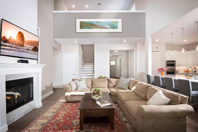 Architectural House Design - Interior - Family Room for Contemporary House Plan #938-92 - 4 bed, 4 bath