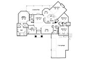 European Style House Plan - 4 Beds 3 Baths 2766 Sq/Ft Plan #417-330 
