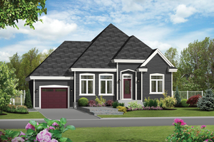 Traditional Exterior - Front Elevation Plan #25-4592