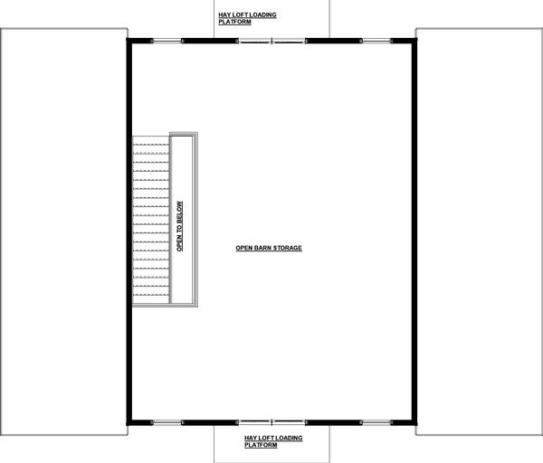 Farmhouse Floor Plan - Upper Floor Plan #895-116
