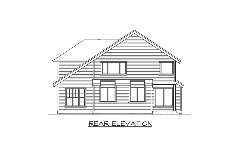 Dream House Plan - Exterior - Other Elevation 2 for Traditional House Plan #132-127 - 3 bed, 2.5 bath