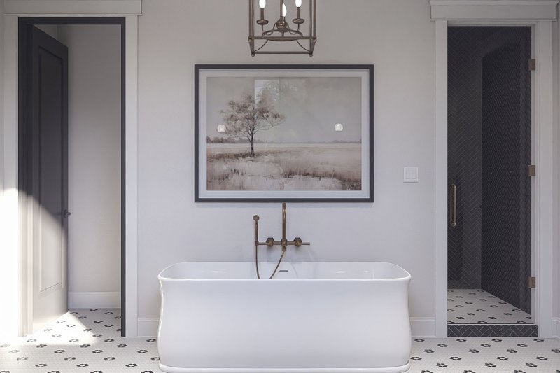 Dream House Plan - Interior - Master Bathroom 1 for Cottage House Plan #455-802 - 4 bed, 3.5 bath