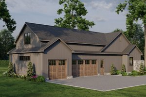 Farmhouse Exterior - Other Elevation Plan #923-393