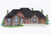 Traditional Style House Plan - 4 Beds 4 Baths 2399 Sq/Ft Plan #5-285 