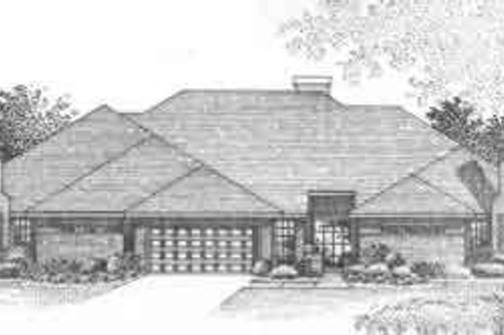 Exterior - Front Elevation for Traditional House Plan #310-453 - 2 bed, 2 bath