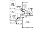 Country Style House Plan - 4 Beds 2.5 Baths 2080 Sq/Ft Plan #46-891 