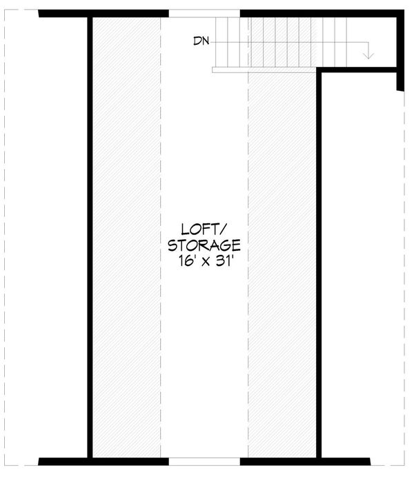 House Blueprint - Country Floor Plan - Upper Floor Plan #932-140